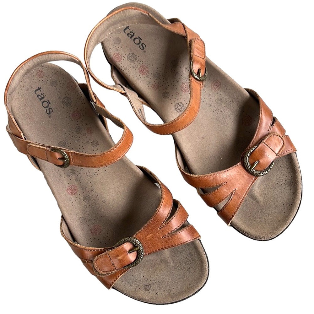 Taos Footwear Tan Leather Sandals